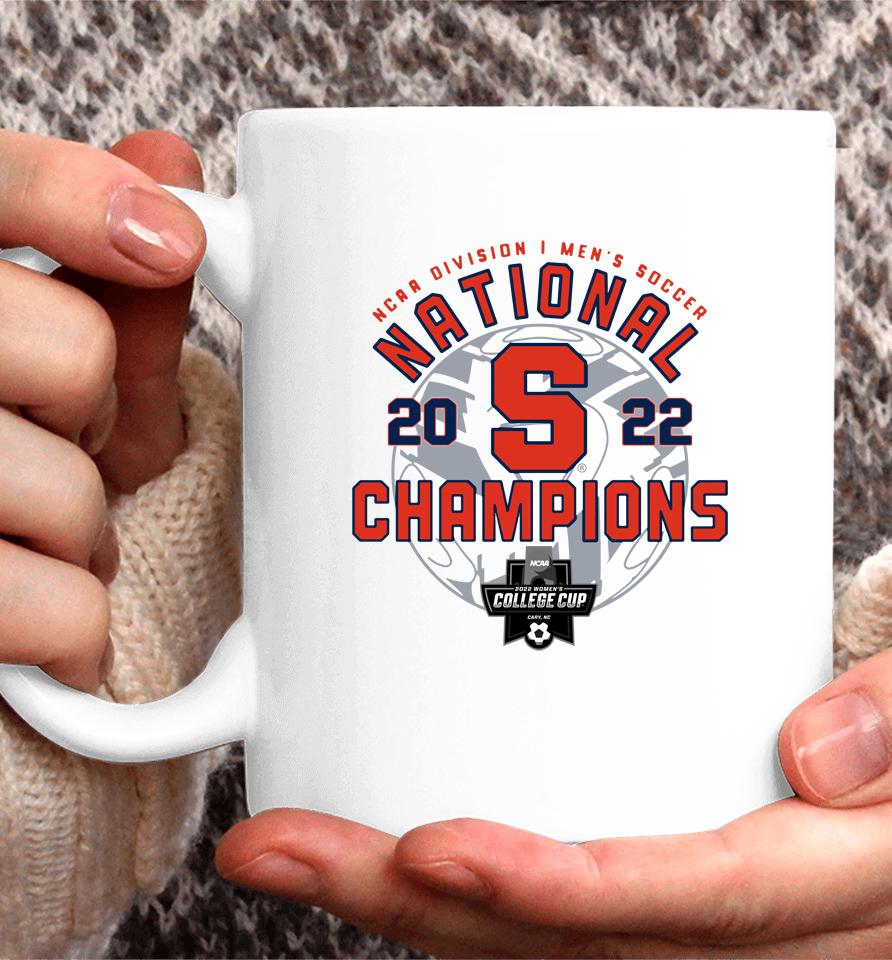 Syracuse Orange Fnanatics Ncaa Men's Soccer National Champions Coffee Mug