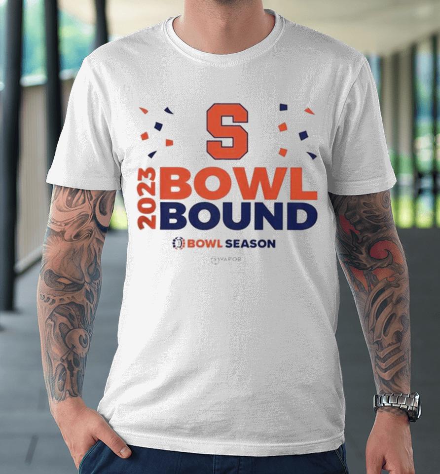Syracuse Orange Football Bowl Bound 2023 Bowl Season Premium T-Shirt