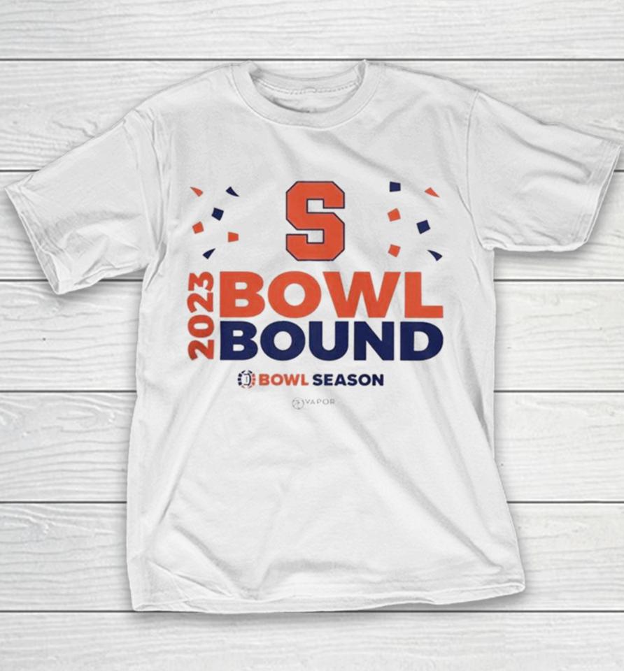 Syracuse Orange Football Bowl Bound 2023 Bowl Season Youth T-Shirt