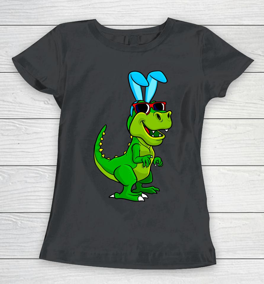 T Rex Easter Bunny Dinosaur Lover Boys Girls Kids Easter Women T-Shirt