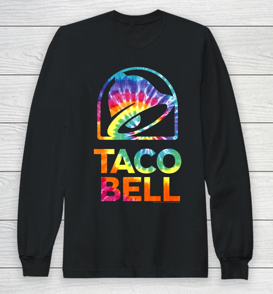 Taco Bell Tie Dye Long Sleeve T-Shirt