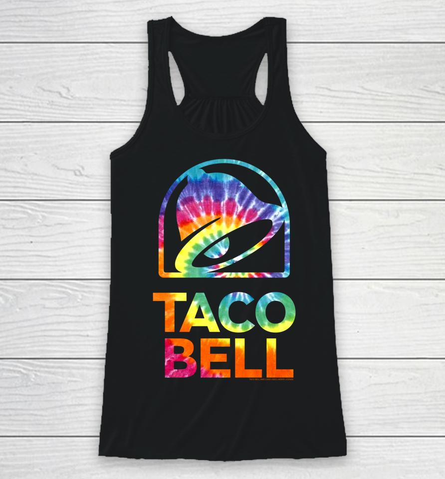Taco Bell Tie Dye Racerback Tank