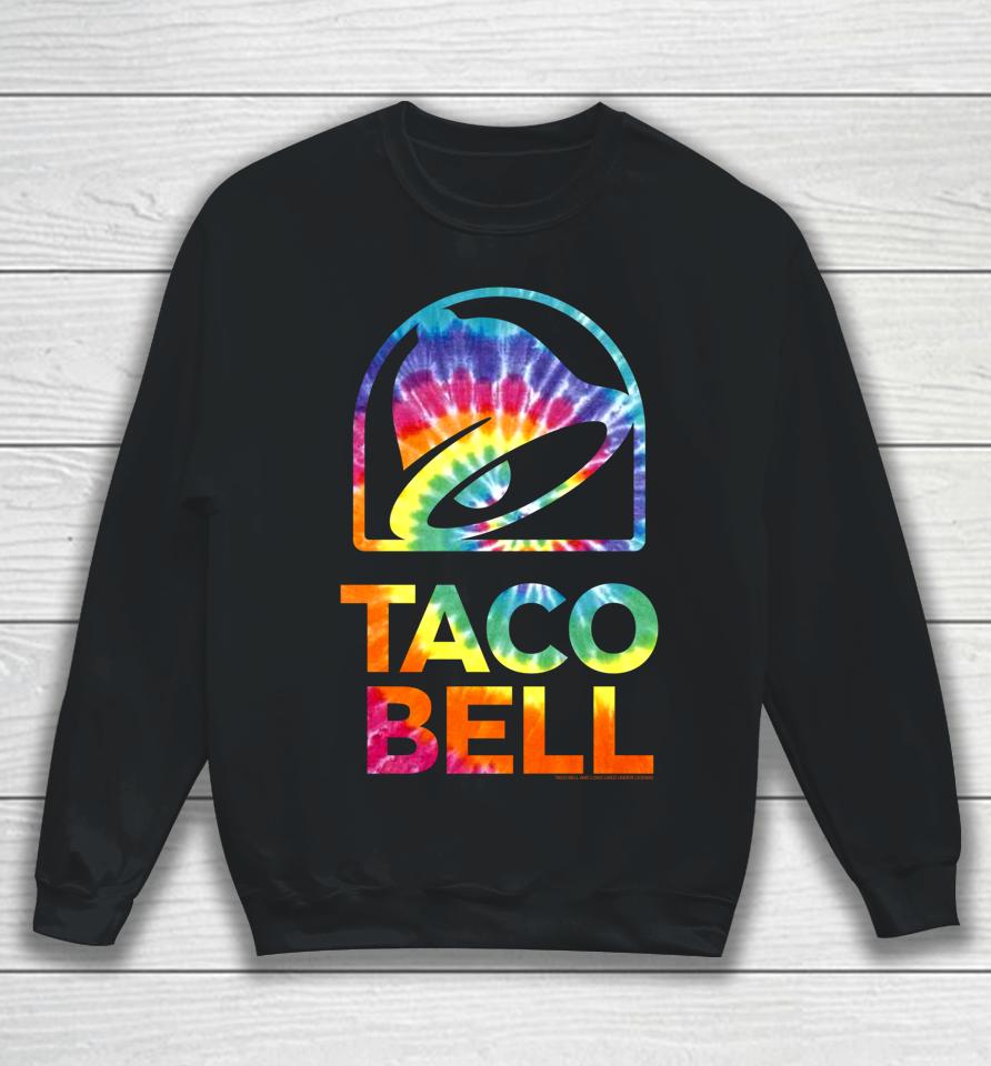 Taco Bell Tie Dye Sweatshirt