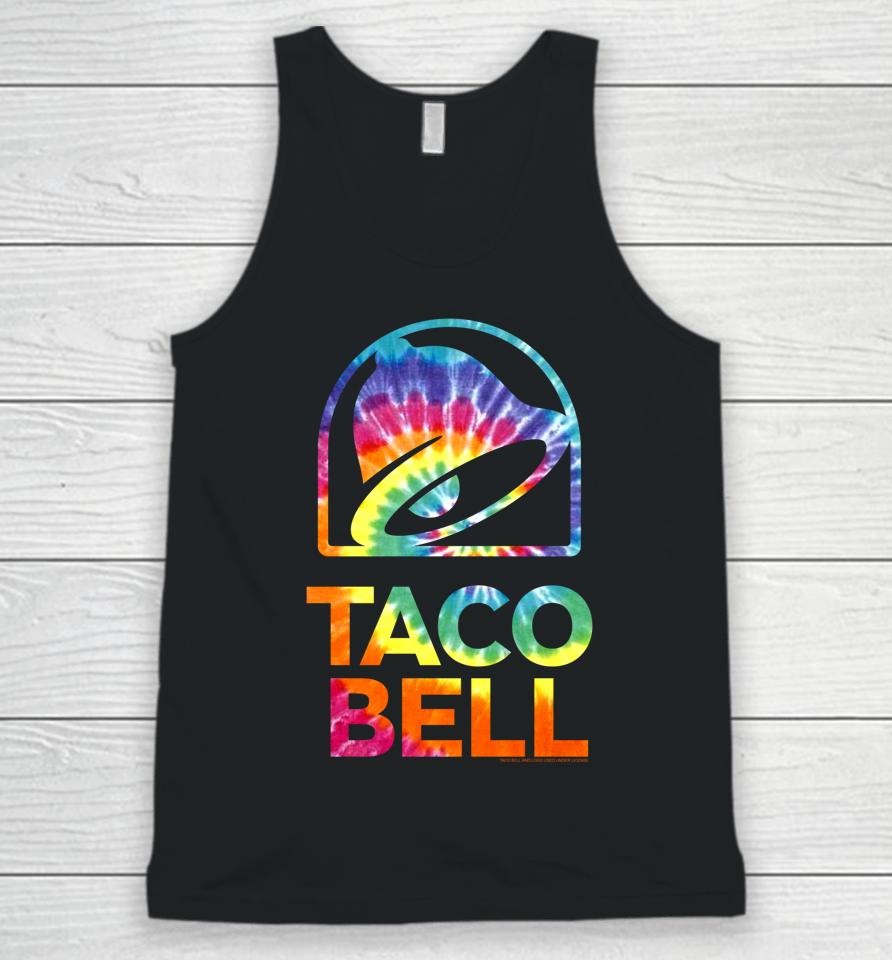 Taco Bell Tie Dye Unisex Tank Top