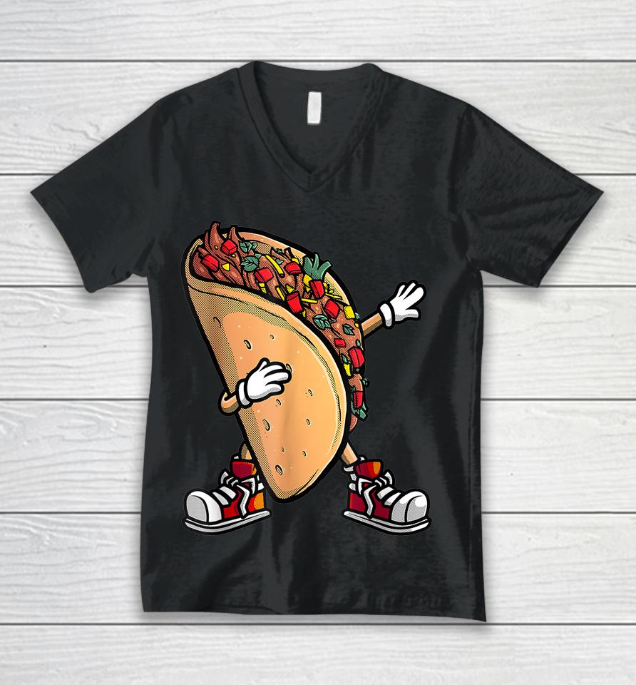 Taco Cinco De Mayo Fiesta Unisex V-Neck T-Shirt