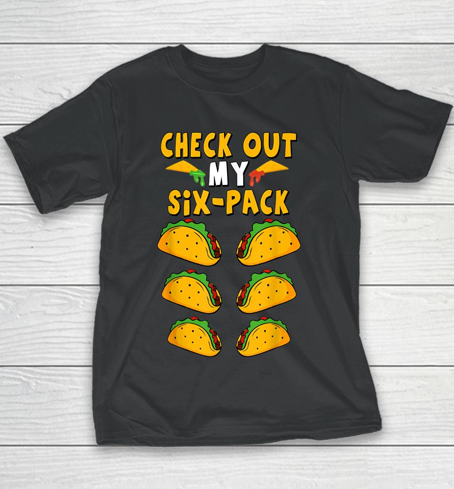 Taco Six Pack Funny Mexican Fiesta Cinco De Mayo Youth T-Shirt