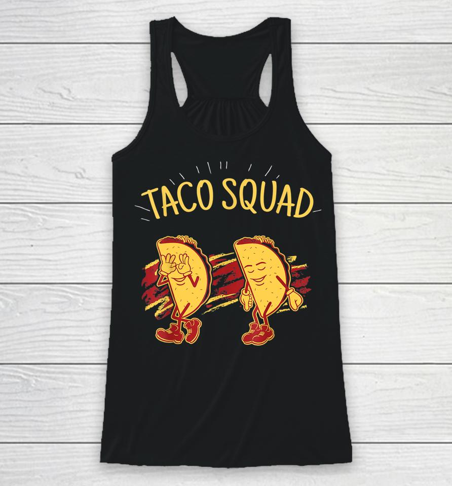 Taco Squad Griddy Dance Cinco De Mayo 2023 Mexican Food Tee Racerback Tank