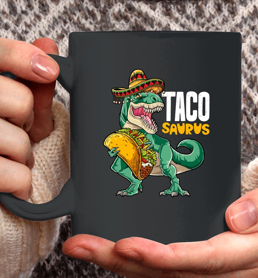 Tacosaurus Dinosaur T Rex Kids Boys Cinco De Mayo Coffee Mug