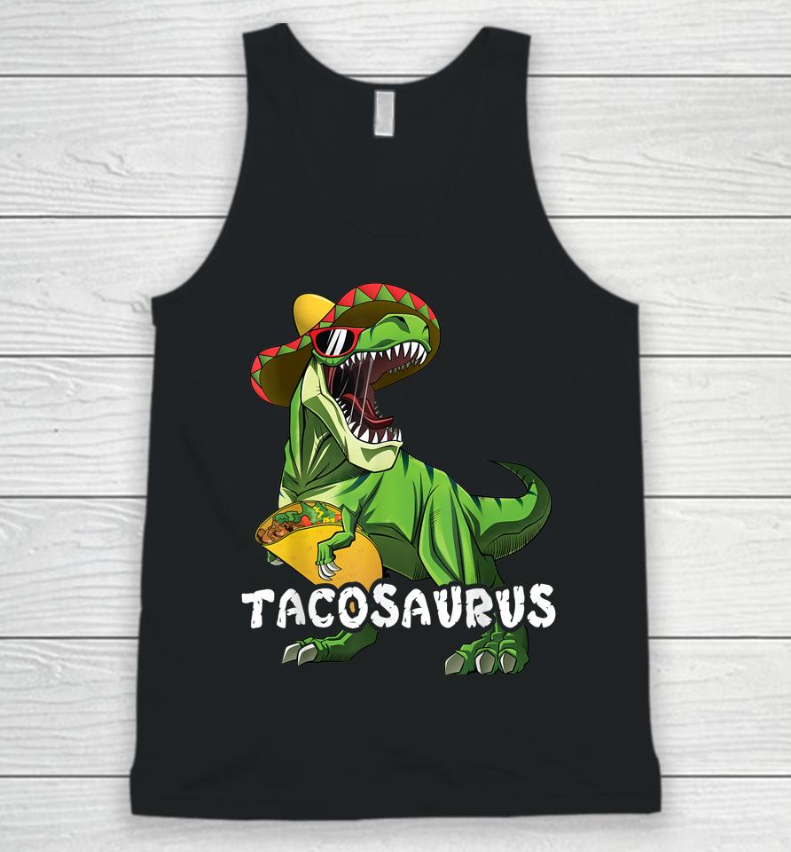 Tacosaurus T Rex Taco Boys Cinco De Mayo Unisex Tank Top