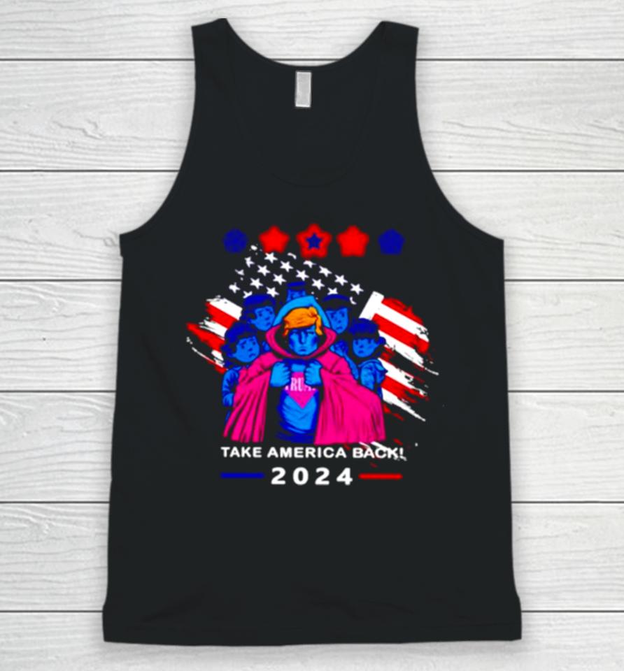 Take America Back 2024 Trump And Childrens Unisex Tank Top