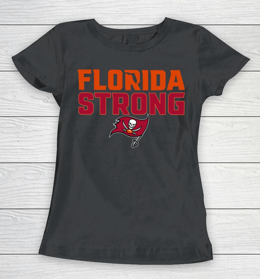 Tampa Bay Buccaneers Florida Strong Women T-Shirt