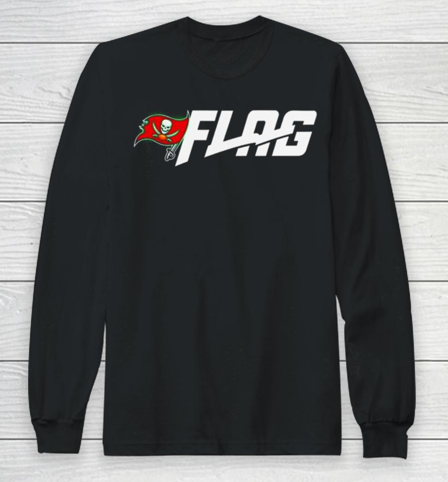 Tampa Bay Buccaneers Nfl Flag Long Sleeve T-Shirt