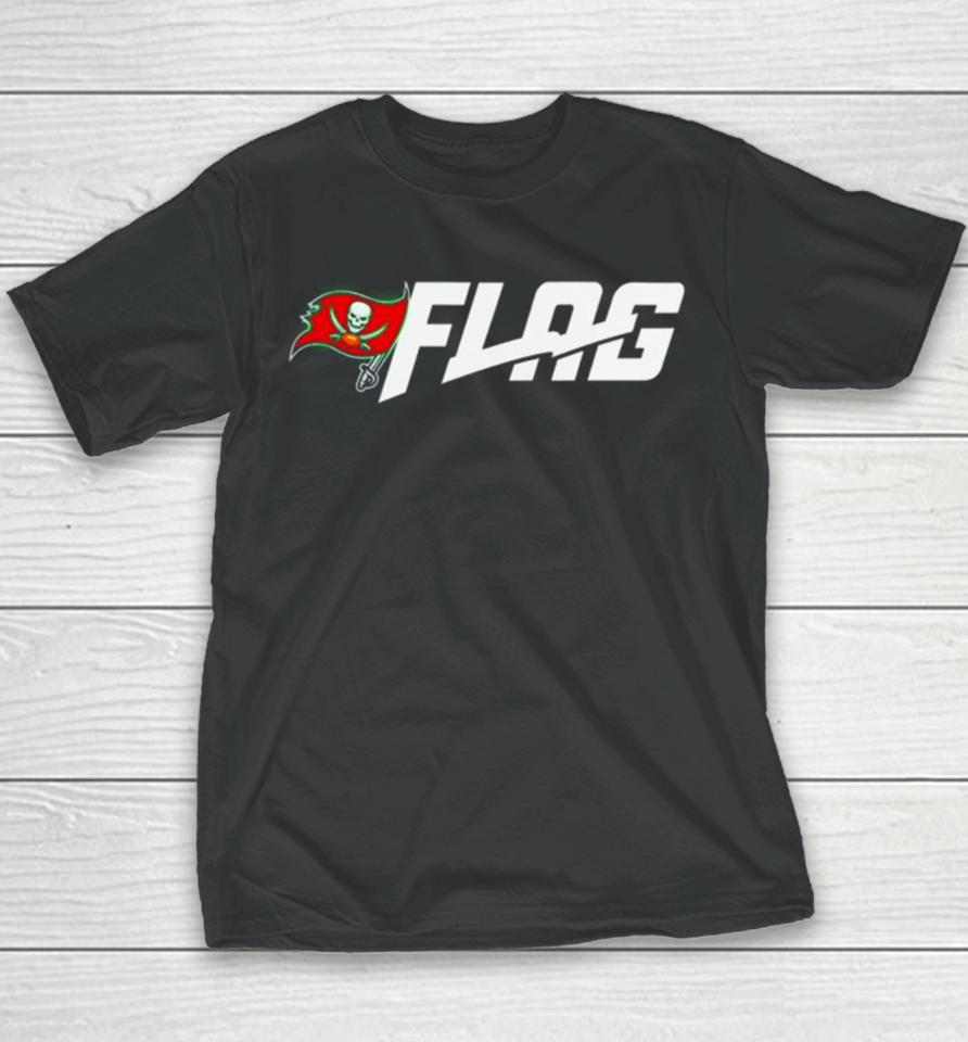 Tampa Bay Buccaneers Nfl Flag Youth T-Shirt