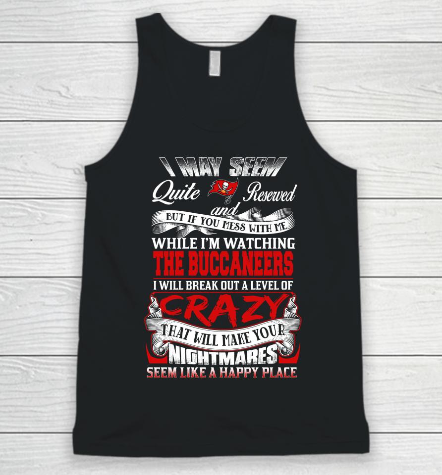 Tampa Bay Buccaneers Nfl Football Don't Mess With Me While I'm Watching My Team Unisex Tank Top