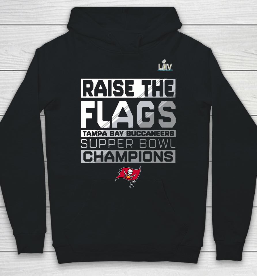 Tampa Bay Buccaneers Red Super Bowl Lv Champions Parade Celebration Hoodie