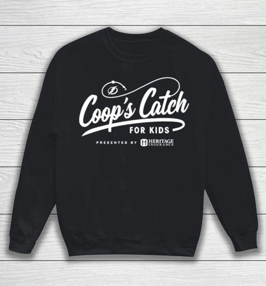 Tampa Bay Lightning Coop’s Catch For Kid Sweatshirt