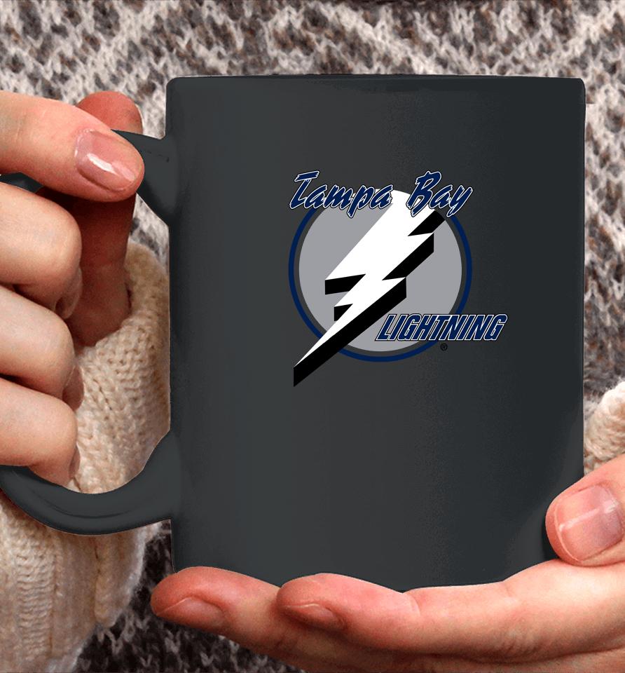 Tampa Bay Lightning Fanatics White Team Primary Logo Graphic Coffee Mug
