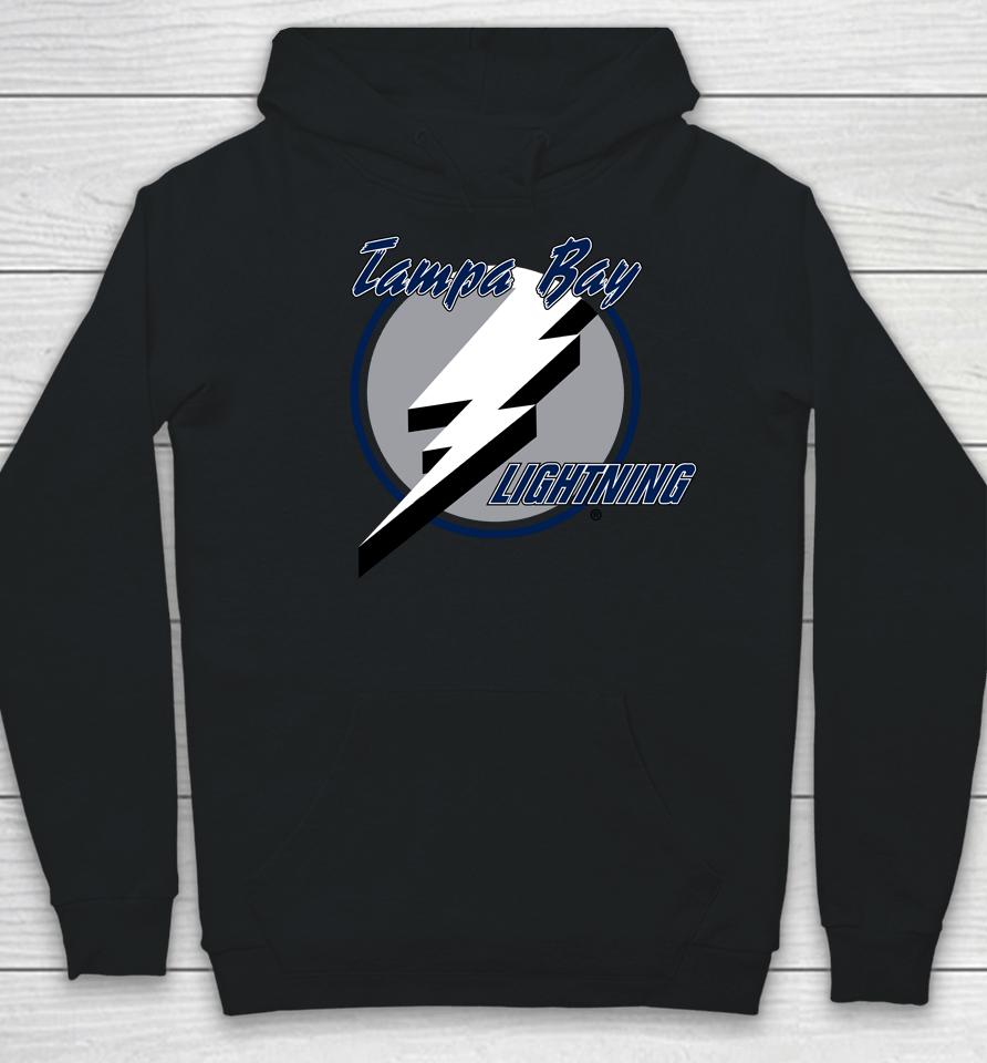 Tampa Bay Lightning Fanatics White Team Primary Logo Graphic Hoodie
