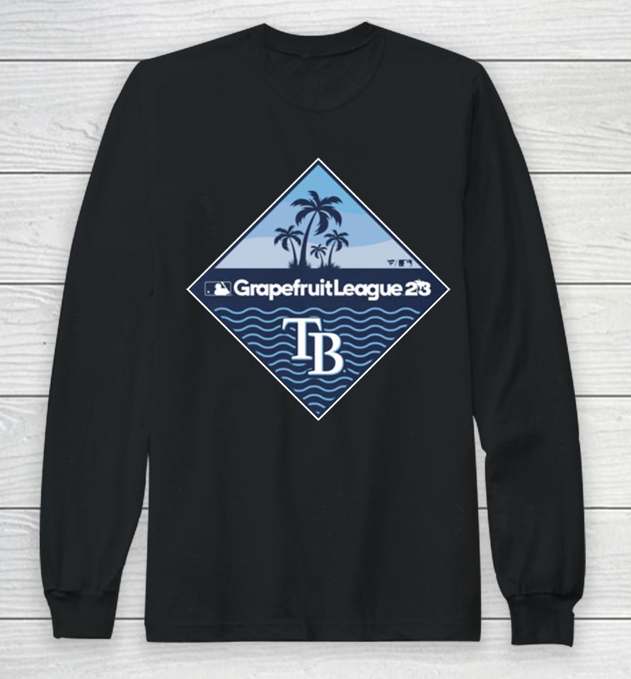 Tampa Bay Rays Fanatics Branded 2023 Mlb Spring Training Diamond Long Sleeve T-Shirt