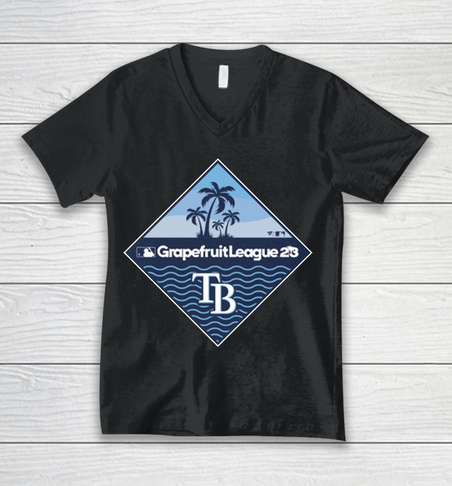 Tampa Bay Rays Fanatics Branded 2023 Mlb Spring Training Diamond Unisex V-Neck T-Shirt
