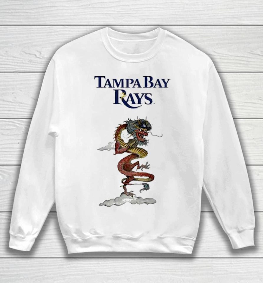 Tampa Bay Rays Tiny Turnip Infant 2024 Year Of The Dragon 3 4 Sweatshirt