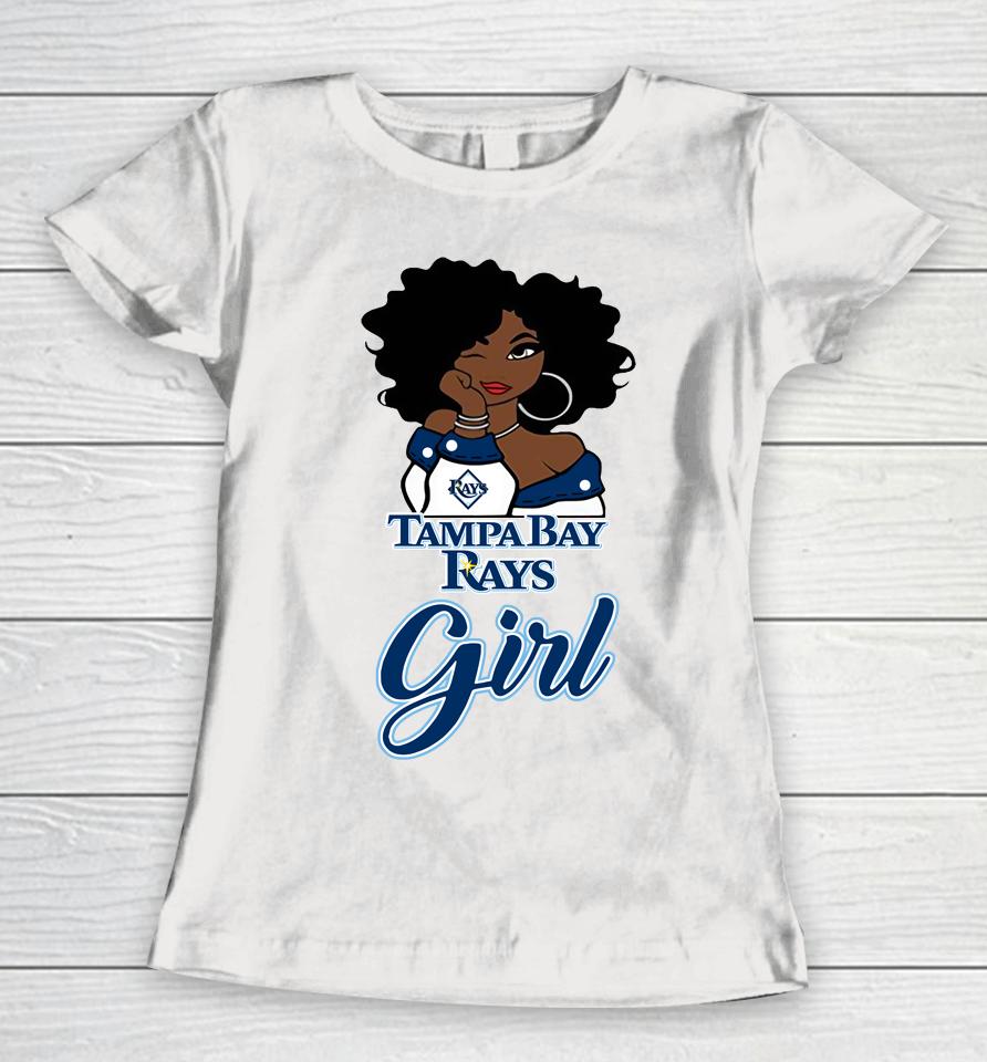 Tampa Bay Rayss Girl Mlb Women T-Shirt