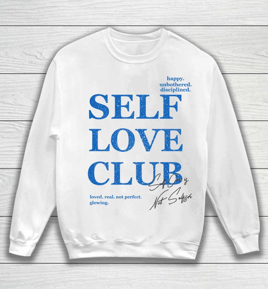 Target Self Love Club Sweatshirt