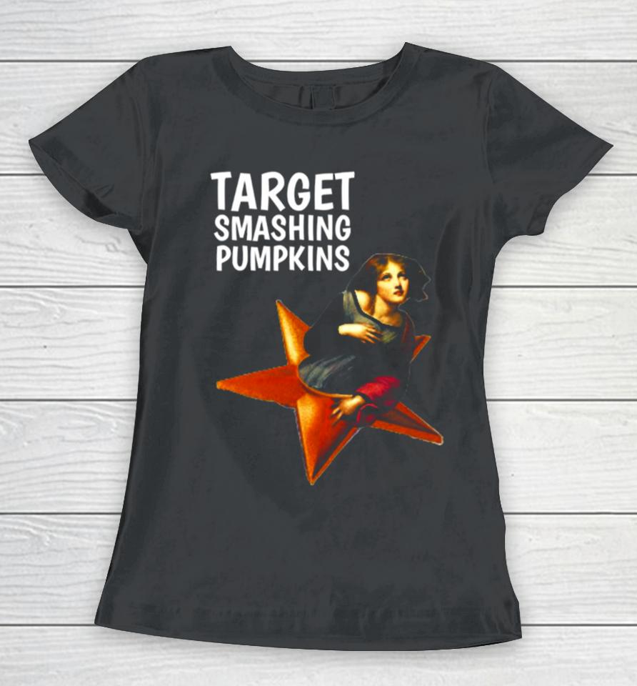 Target Smashing Pumpkins Funny Women T-Shirt