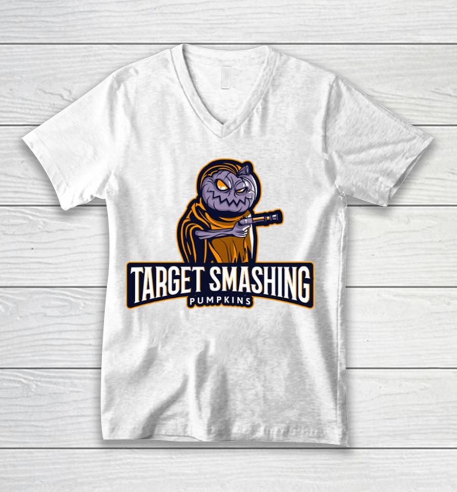 Target Smashing Pumpkins Gun Unisex V-Neck T-Shirt