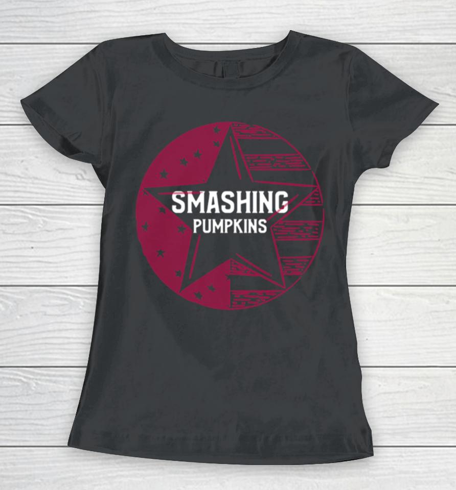Target Smashing Pumpkins Pink Star Women T-Shirt