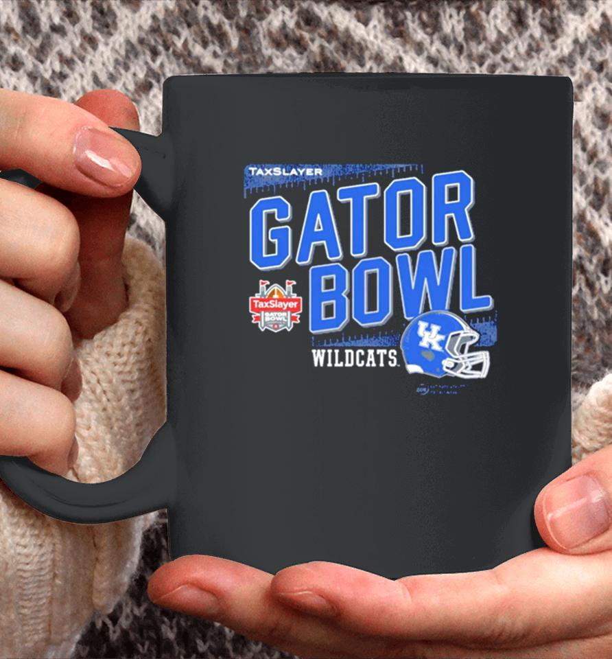 Taxslayer Gator Bowl 2023 Kentucky Wildcats Helmet Coffee Mug