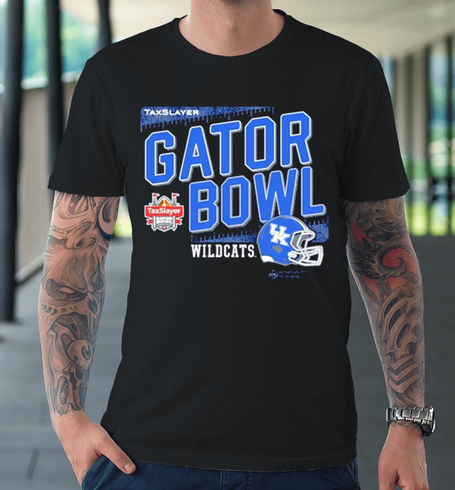 Taxslayer Gator Bowl 2023 Kentucky Wildcats Helmet Premium T-Shirt