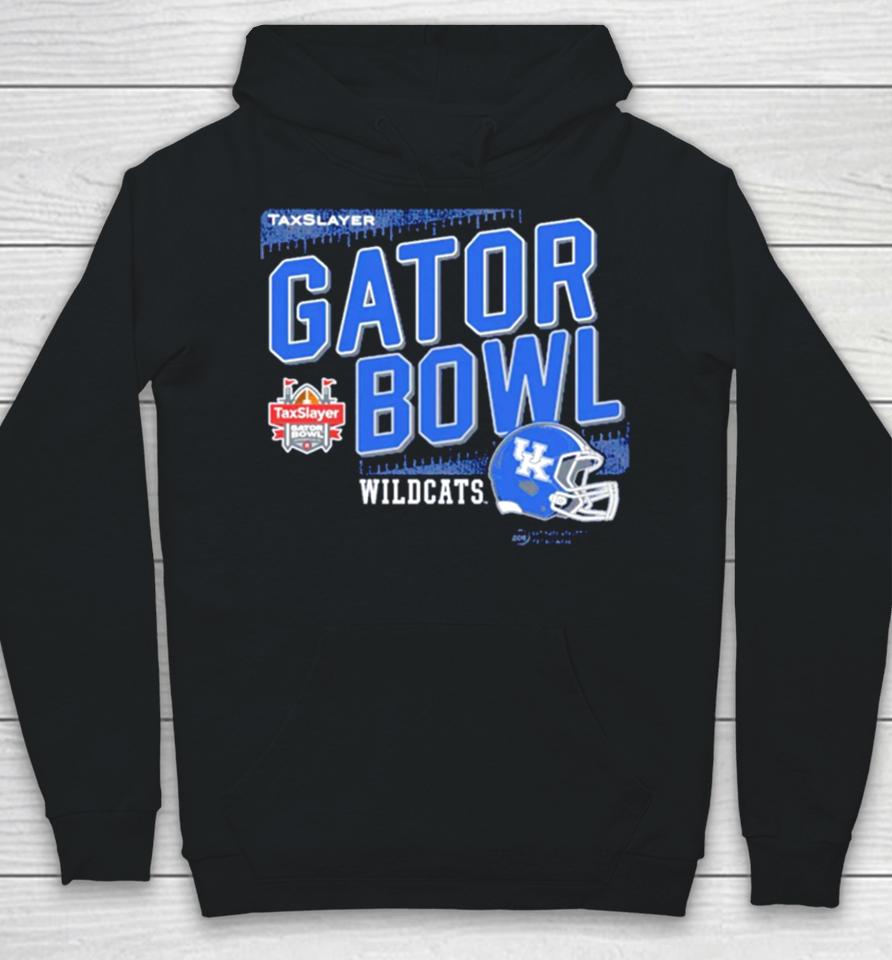 Taxslayer Gator Bowl 2023 Kentucky Wildcats Helmet Hoodie