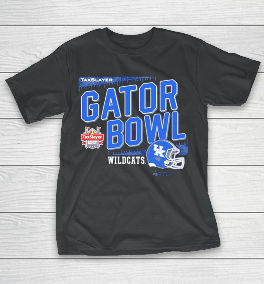 Taxslayer Gator Bowl 2023 Kentucky Wildcats Helmet T-Shirt