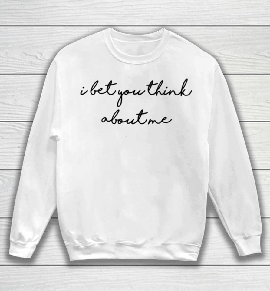 Taylor Swift I Bet You Think About Me Hand Writing Sweatshirt