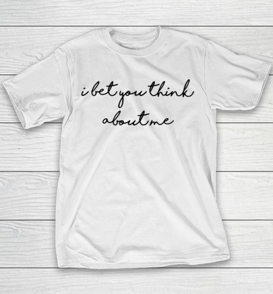 Taylor Swift I Bet You Think About Me Hand Writing Youth T-Shirt