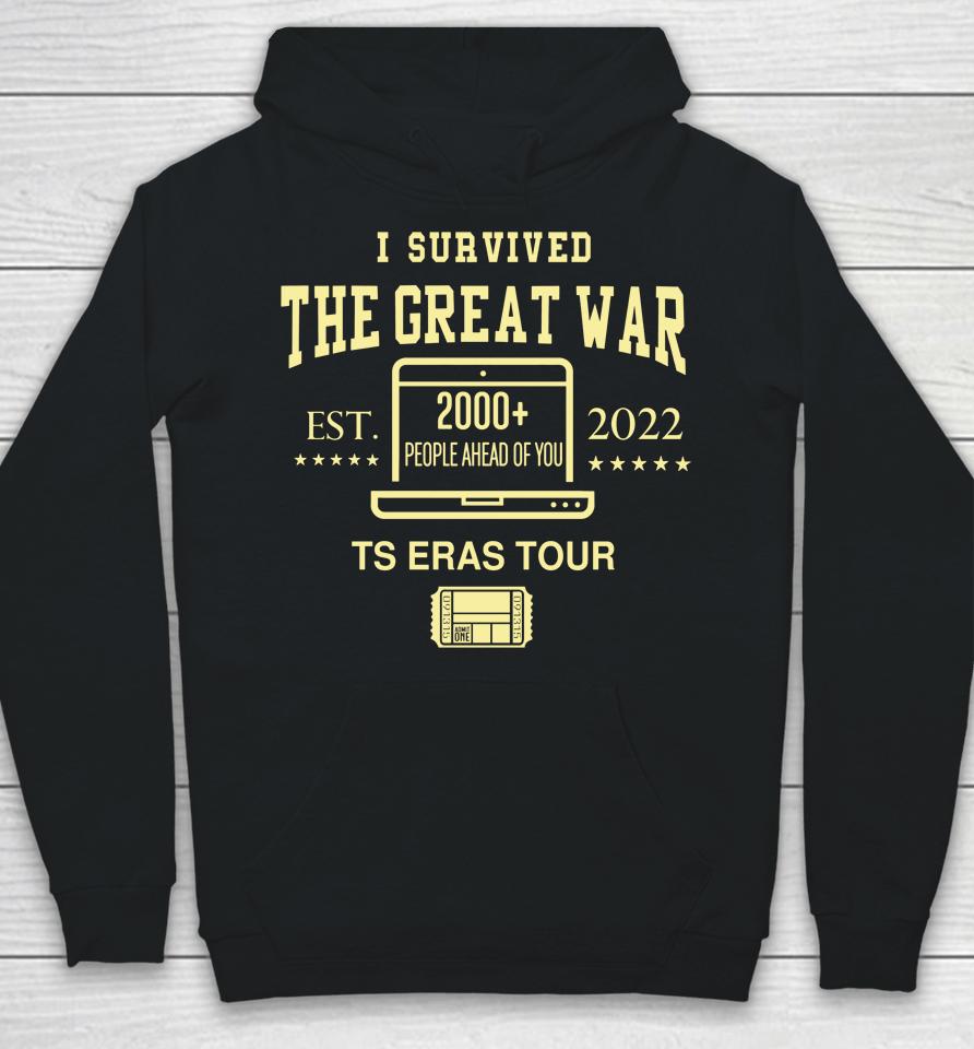 Taylor Swift I Survived The Great War Est 2022 Hoodie