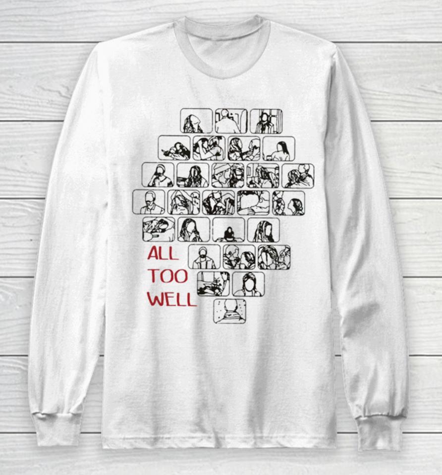 Taylor Swift Red Merch All Too Well Long Sleeve T-Shirt