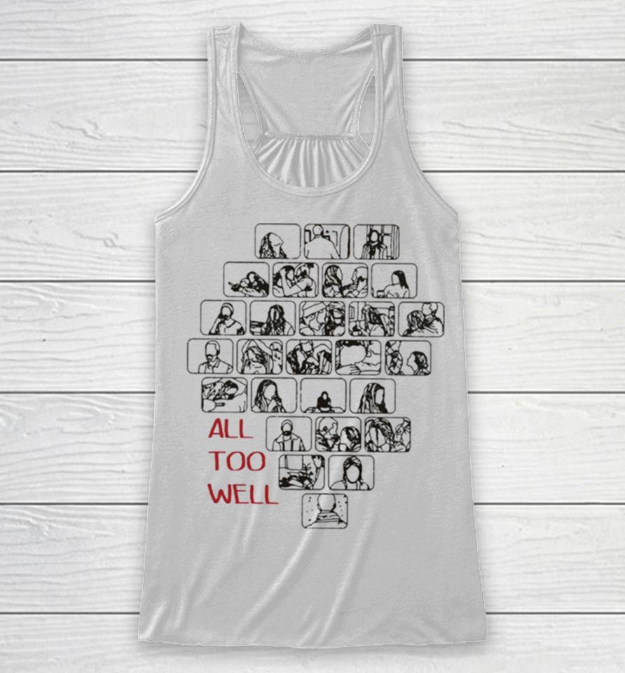 Taylor Swift Red Merch All Too Well Racerback Tank