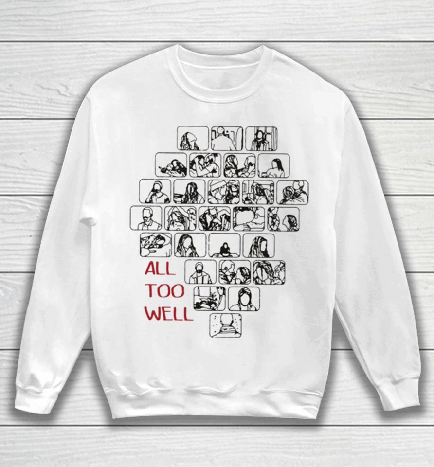 Taylor Swift Red Merch All Too Well Sweatshirt