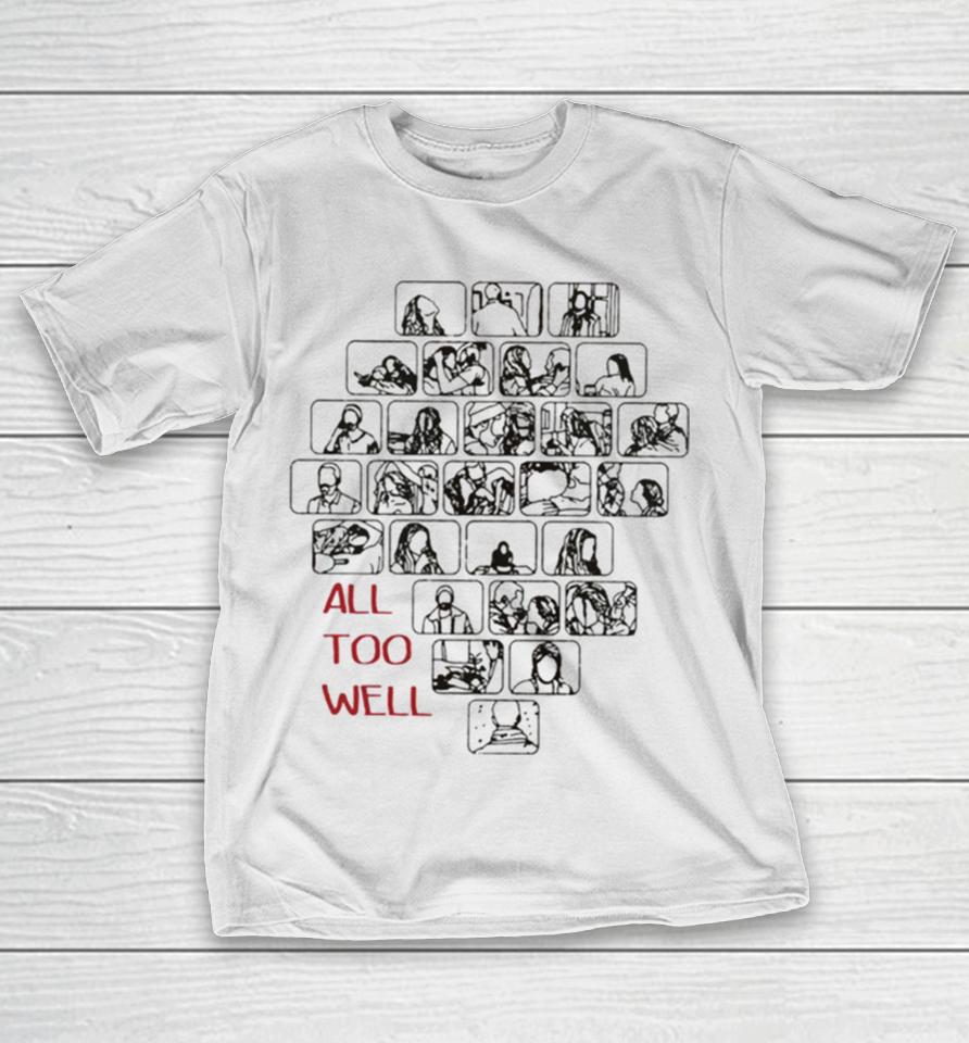 Taylor Swift Red Merch All Too Well T-Shirt