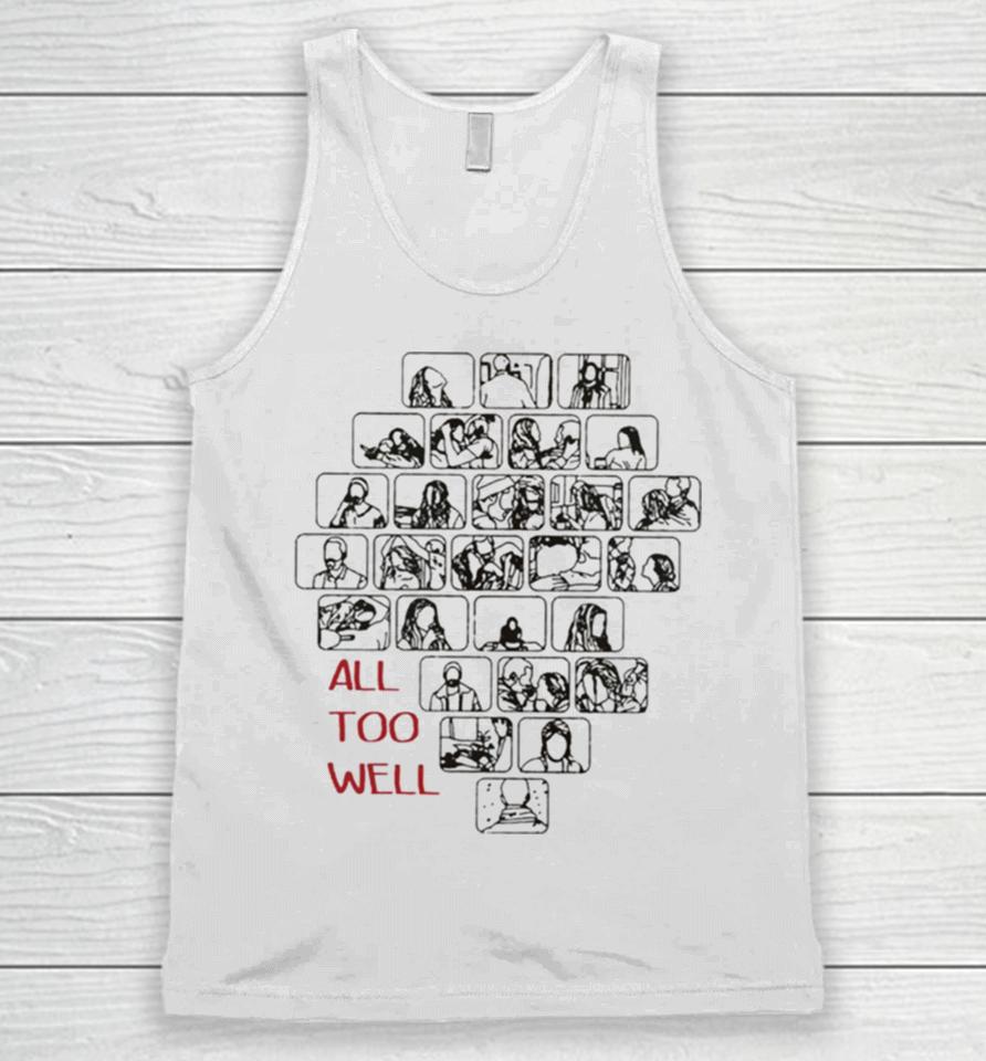Taylor Swift Red Merch All Too Well Unisex Tank Top