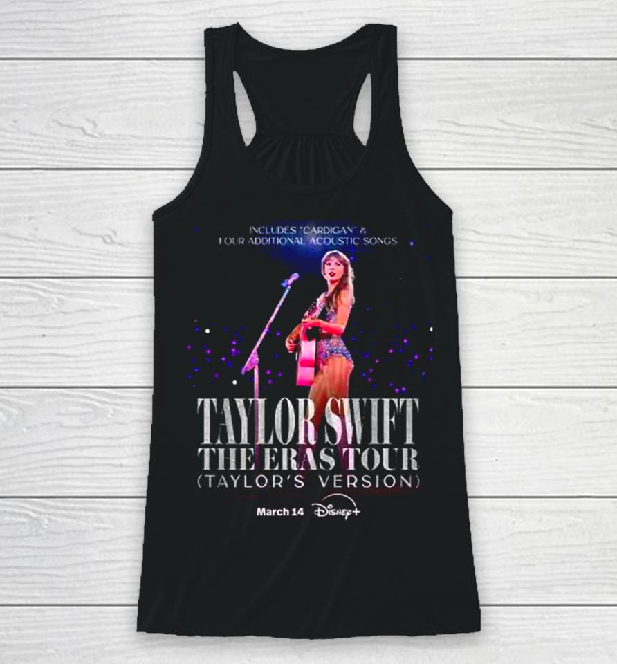 Taylor Swift The Eras Tour Taylor Version On Disney Plus Fan Gifts Classic Racerback Tank