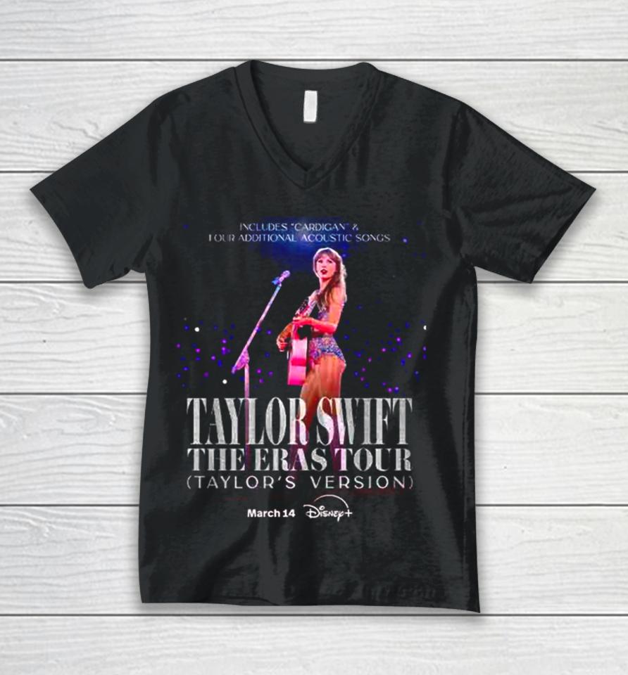 Taylor Swift The Eras Tour Taylor Version On Disney Plus Fan Gifts Classic Unisex V-Neck T-Shirt