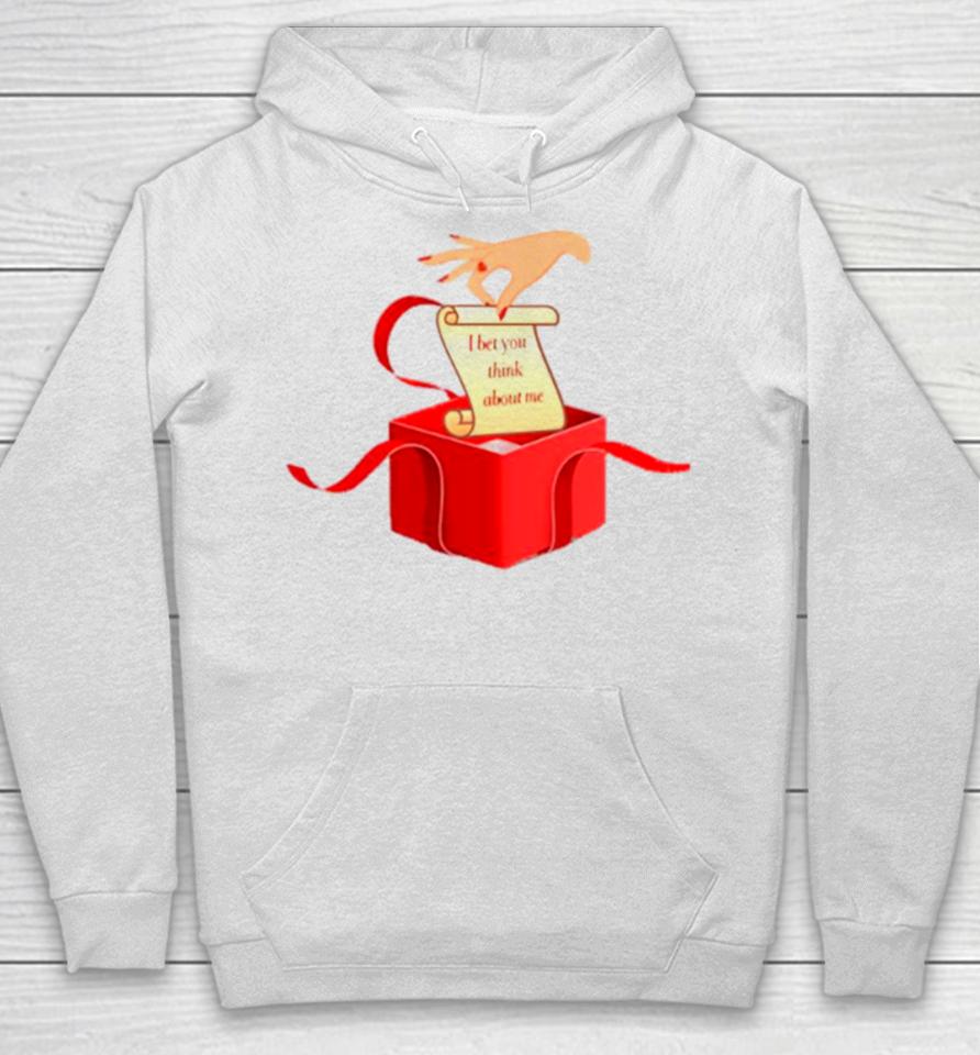 Taylor Swift Xmas Gift I Bet You Think About Me Hoodie