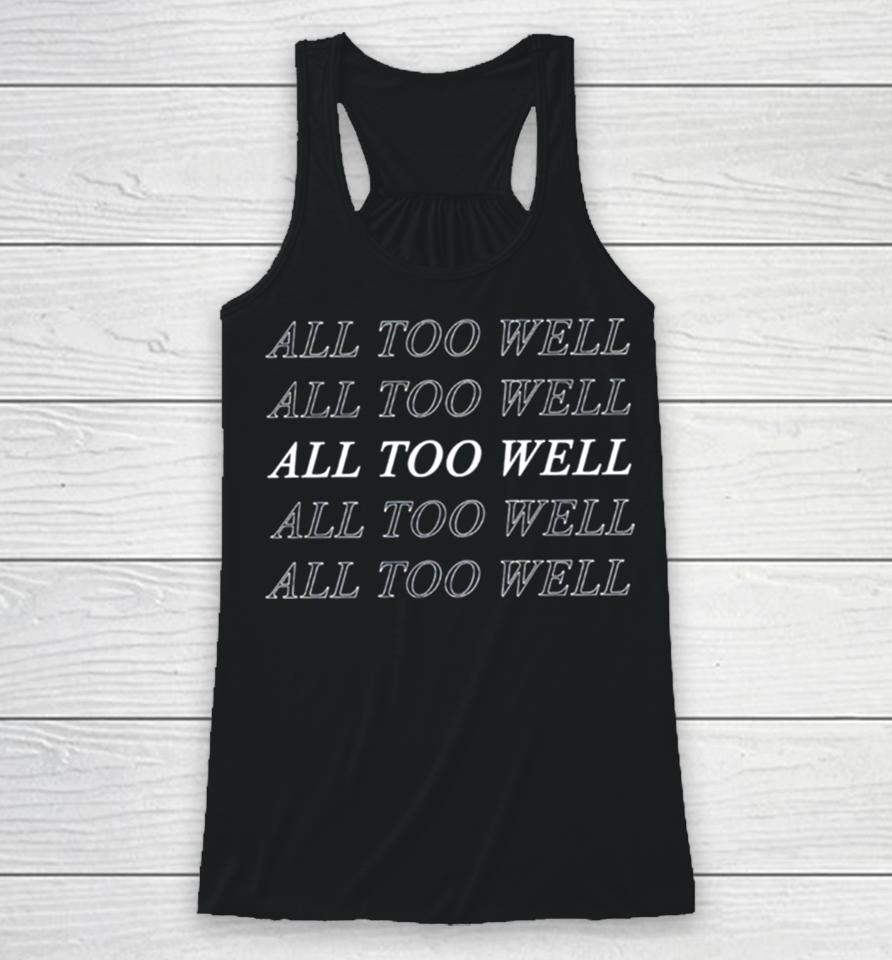 Taylor’s Version All Too Well Swift Racerback Tank