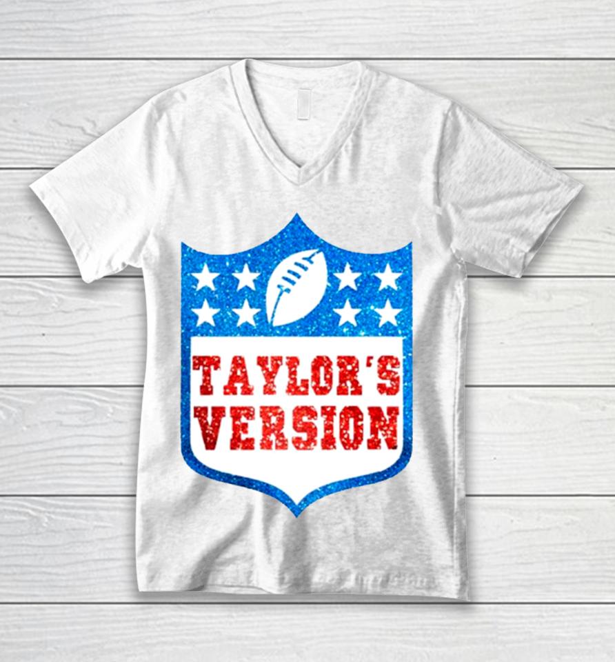 Taylors Version Football Kansas City Chiefs Game Day Unisex V-Neck T-Shirt
