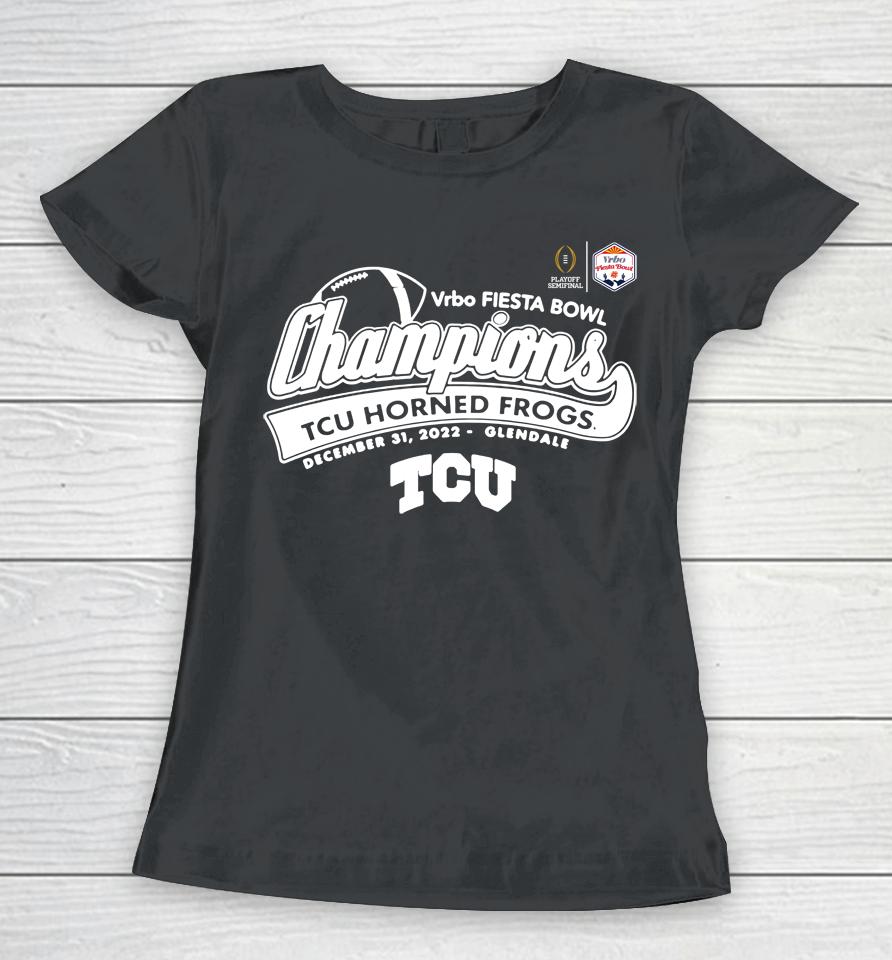 Tcu Fiesta Bowl Champion 2022 Women T-Shirt