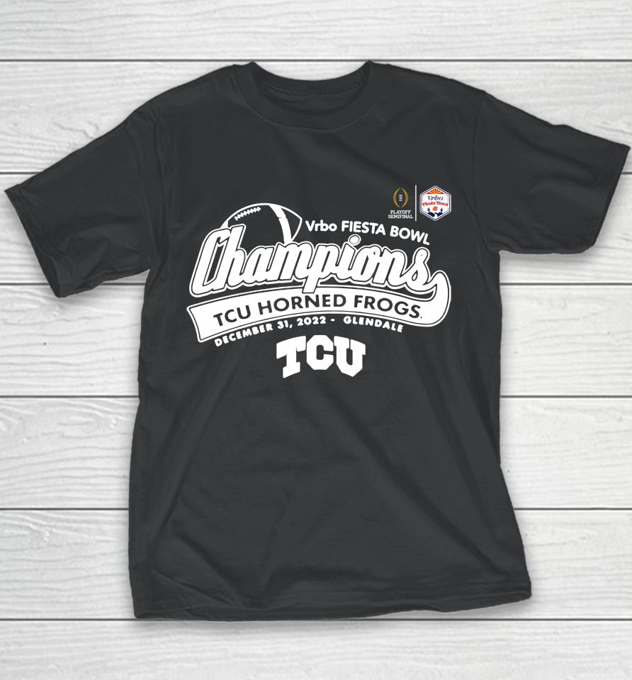 Tcu Fiesta Bowl Champion 2022 Youth T-Shirt