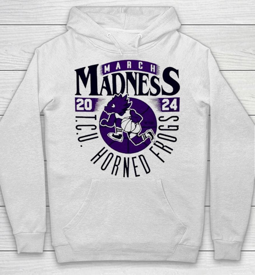 Tcu Horned Frogs 2024 March Madness Mascot Hoodie